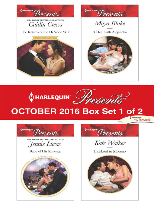 Title details for Harlequin Presents October 2016, Box Set 1 of 2 by Caitlin Crews - Wait list